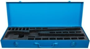 BGS Metall-Werkzeugkoffer mit Einsätzen in Blau - Bild 1