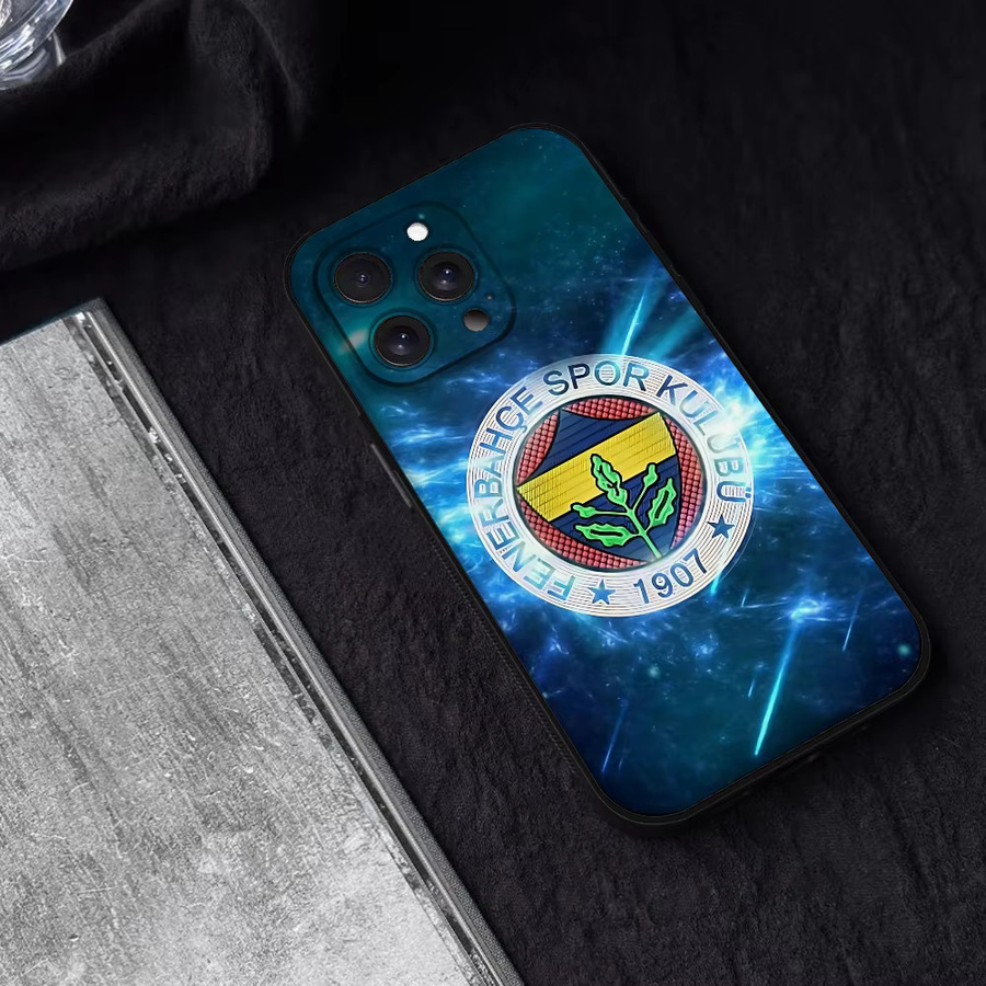 Fenerbahce Club T-Türkei Handyhülle aus Silikon für iPhone Modelle in Schwarz und Multicolour - Bild 4
