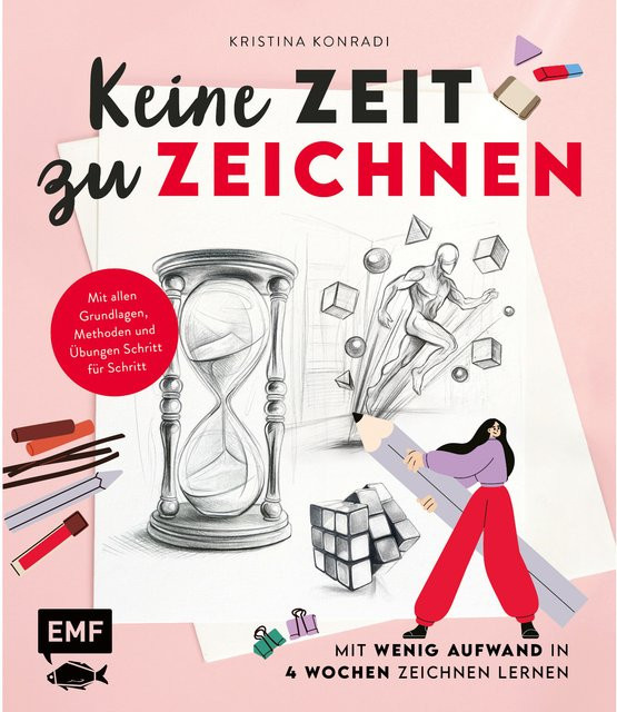 Keine Zeit zu zeichnen von Kristina Konradi, Ratgeber, deutsch - Bild 1