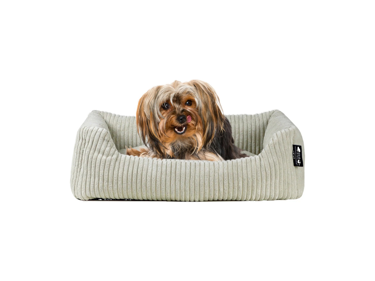 ROHRSCHNEIDER Tierbett Milly aus Cordstoff in Beige mit abnehmbarem Bezug und rutschfester Unterseite - Bild 2