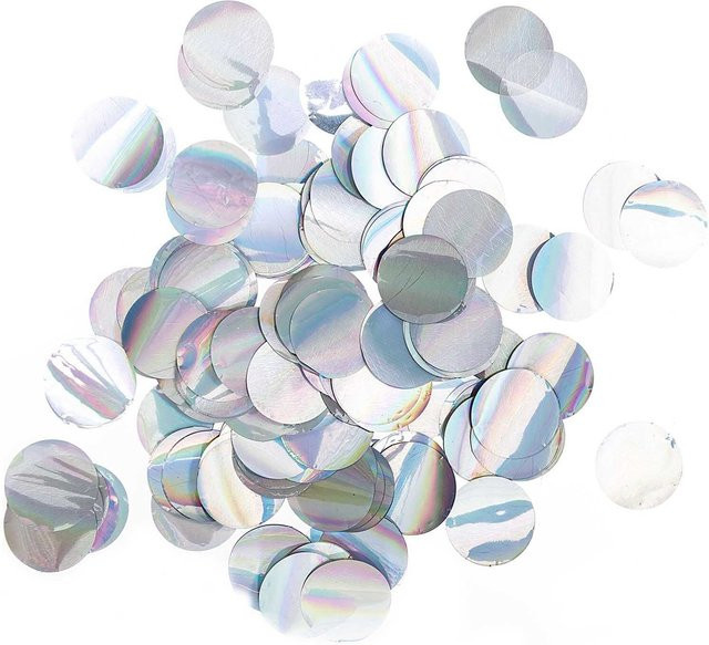 Rico Design Konfetti Flitter rund irisierend 25g - Bild 1