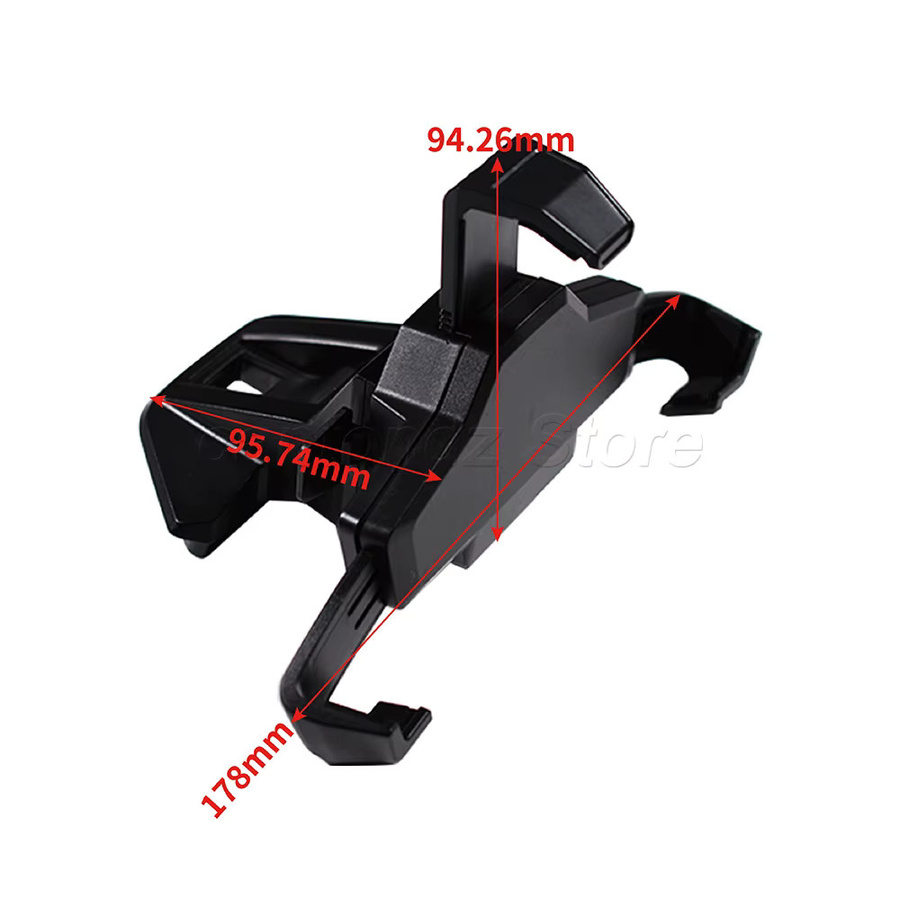 Handyhalter für Armaturenbrett passend für SEAT Mii, VW UP und SKODA CITIGO, Farbe: Schwarz, Artikelnummer: 1S0051435D - Bild 2