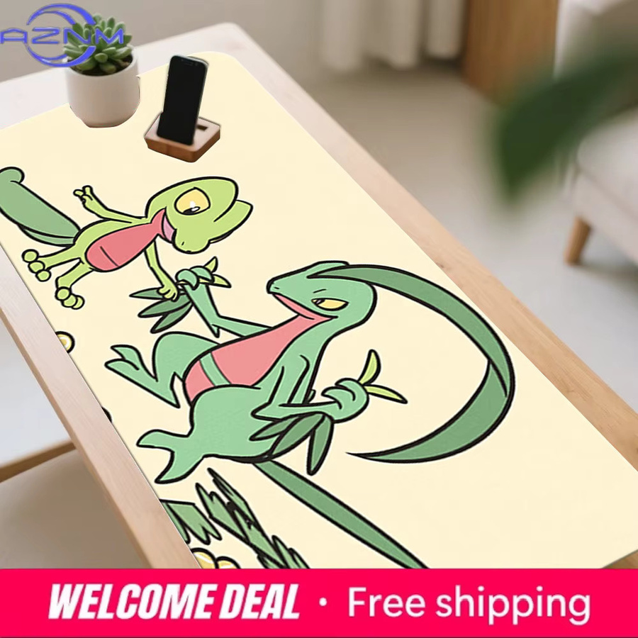 Potdemiel Treecko & Grovyle Evolution Line TCG Gaming-Schreibtischunterlage, Mehrfarbig - Bild 4