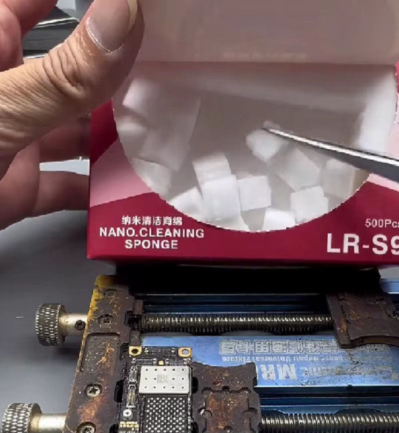 Lanrui LR-S9 Nano-Reinigungsschwamm Set mit 500 Stück zur Reinigung von Handy-Bildschirmen, Kameras und PCB beim Löten oder Schweißen - Bild 2