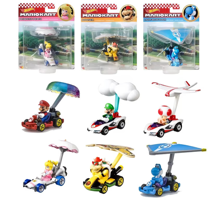Hot Wheels Super Mario Kart, Miniaturauto, 1:64, ab 3 Jahren - Bild 2