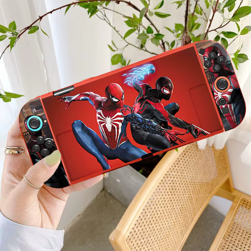 TOPTOY Spider Hero Schutzhülle für Nintendo Switch 2 2025 mit weicher TPU-Silikonhülle für Joy Con Controller - Bild 4