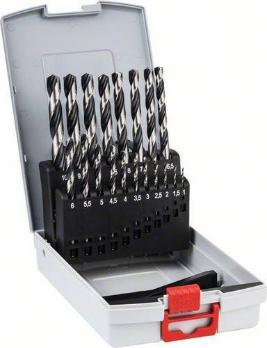 Bosch HSS Metall-Spiralbohrer-Set PointTeQ 19-teilig in Schwarz und Grau - Bild 1
