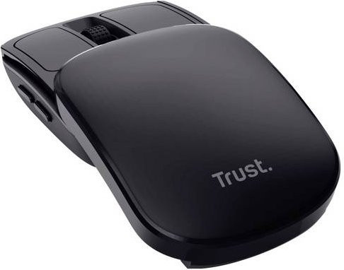 Trust ZYLO kabellose Taschenmaus Schwarz mit USB-C Anschluss - Bild 1