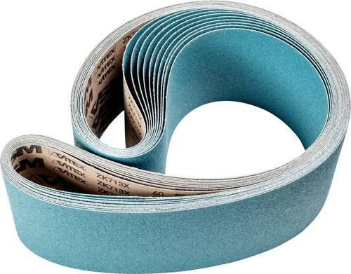 PFERD Zirkon Schleifband für Bandschleifer Körnung 60 L: 2000 mm, B: 150 mm, 10 Stück - Bild 1