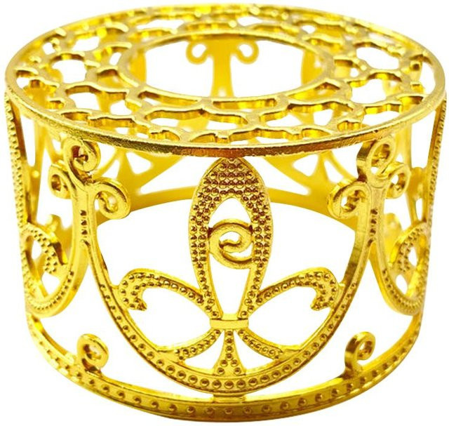Yiran Furniture Schmelzofen aus Metall in Gold für Siegelwachs und Bastelarbeiten - Bild 1