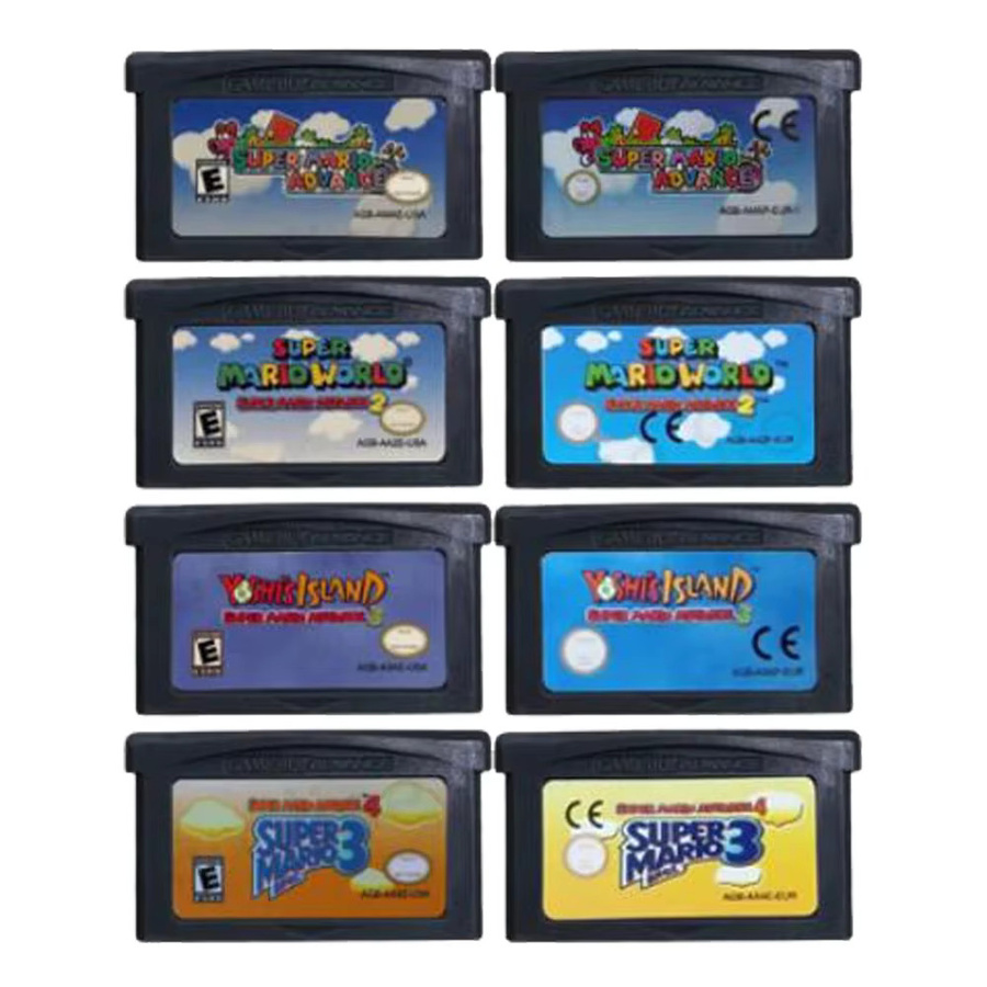 Bandai Retro GBA-Spielkassette für 32-Bit-Videospielkonsolen Super Advance Bros Kart Racing Spiel - Bild 4