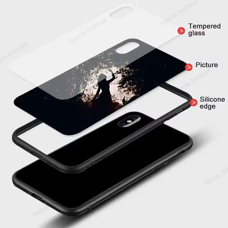Personalisierte Handyhülle aus gehärtetem Glas für Samsung Galaxy S25 Ultra und S25 Plus 5G, transparent mit eigenem Bild gestaltet - Bild 2