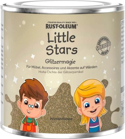 Rust-Oleum Little Stars Glitzermagie Wunderlampe in Gold, 250 ml - Bild 1