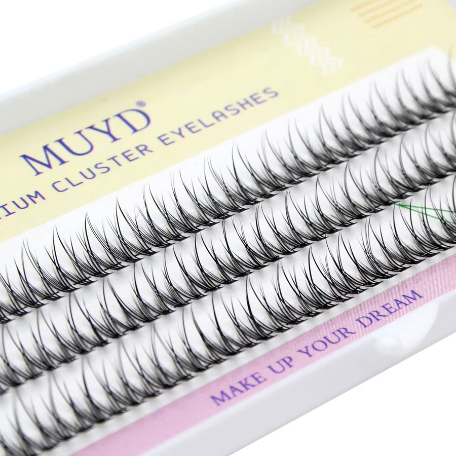Dovetail Segmentierte Wimpern, 3D Volumen, Natürlich, Unisex - Bild 2
