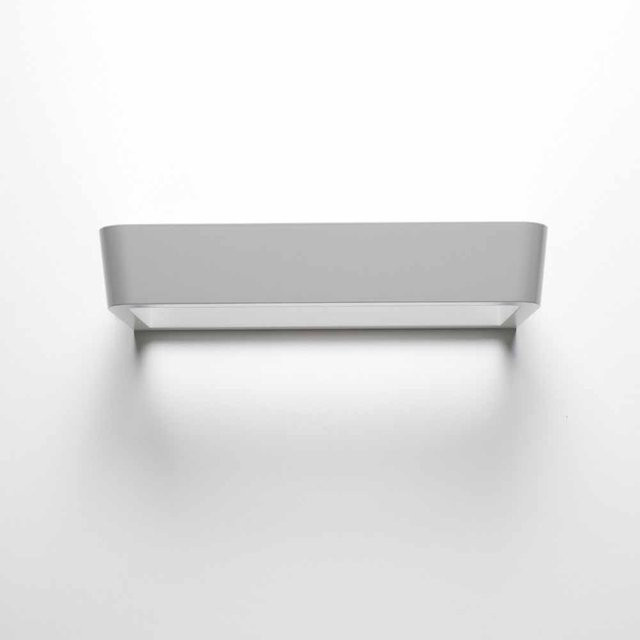 Rotaliana Belvedere W0 Wandleuchte in Silber und Weiß mit Up-Down-Lichteffekt - Bild 1