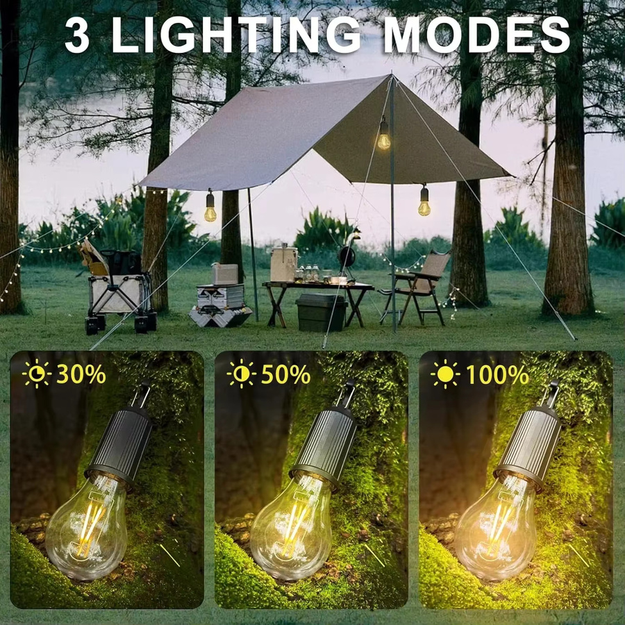 XIWANGFIRE Wiederaufladbare Kinder-Handlaterne mit warmweißem Licht in Schwarz und transparentem Design - Bild 3