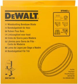 DEWALT Bandsägeblatt aus Edelstahl für Holz und Metall DT8482-QZ L: 2095 mm, B: 16 mm, T: 6,4 mm - Bild 2