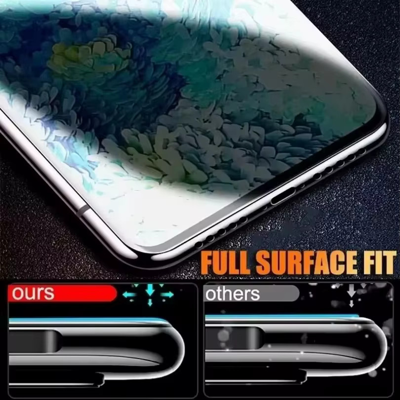 3-4 Stück Anti-Spionage Displayschutzfolie aus Hydrogel für Samsung Galaxy S26 S25 S24 S23 S22 S21 S20 Ultra Plus und FE Modelle, transparent - Bild 5