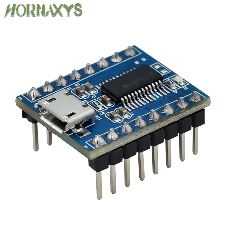 JQ6500 Stimme Sound Board Modul mit USB und TTL UART MP3 Breakout in Blau - Bild 3