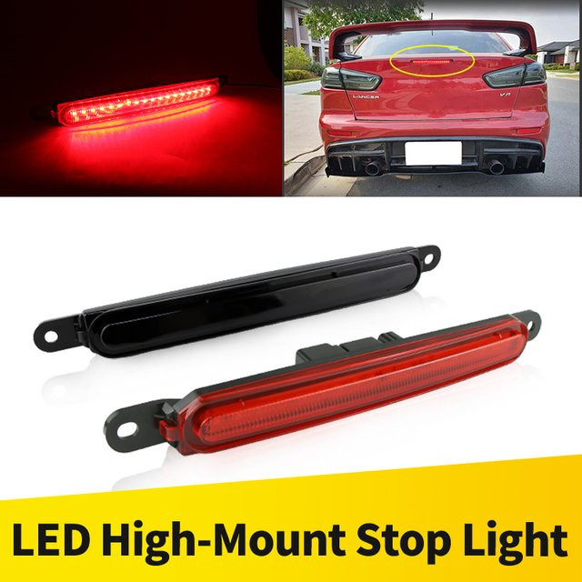 APMATAUTO LED Dritte Bremsleuchte in Rot/Rauchglas für Mitsubishi Lancer 2008-2016 OEM 8334A065 - Bild 1