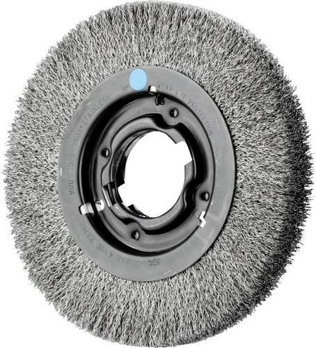PFERD TOOLS Rundbürste RBU ungezopft mit Edelstahl-Draht Ø 0,30 mm, Durchmesser: 200 mm, Breite: 25 mm - Bild 1