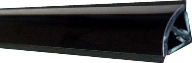 Döllken Profiles Multifunktionsleiste Hi4 Schwarz selbstklebend Länge: 2500 mm, Breite: 14 mm, Höhe: 14 mm - Bild 1