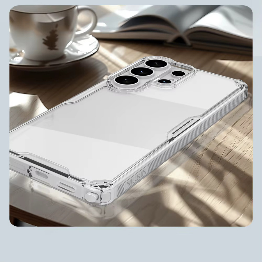 Nillkin Handyhülle aus TPU und PC für Samsung Galaxy S26 Ultra, S26 Plus, S25 Ultra und S24 Ultra in Transparent - Bild 2