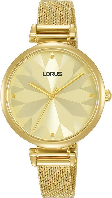 Lorus Armbanduhr, Quarz, Edelstahl, Gold, 32 mm, Damen - Bild 1