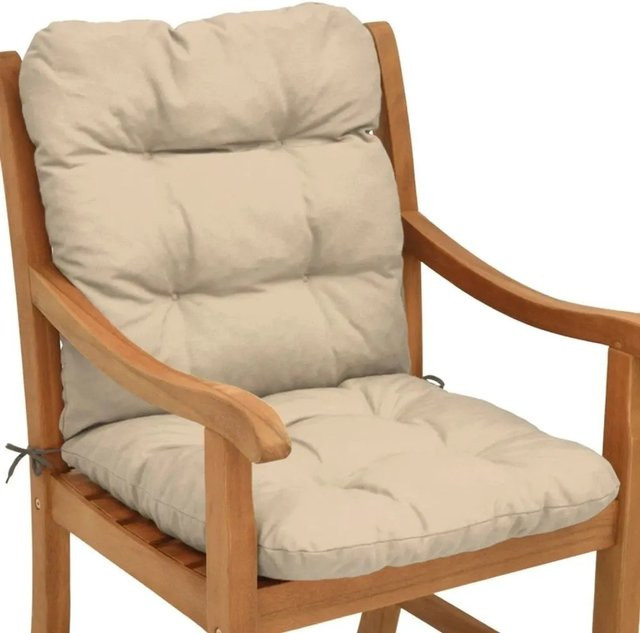 Beautissu Flair NL Niederlehner in Natur Beige, B/T/H: 100 x 50 x 8 cm - Bild 1