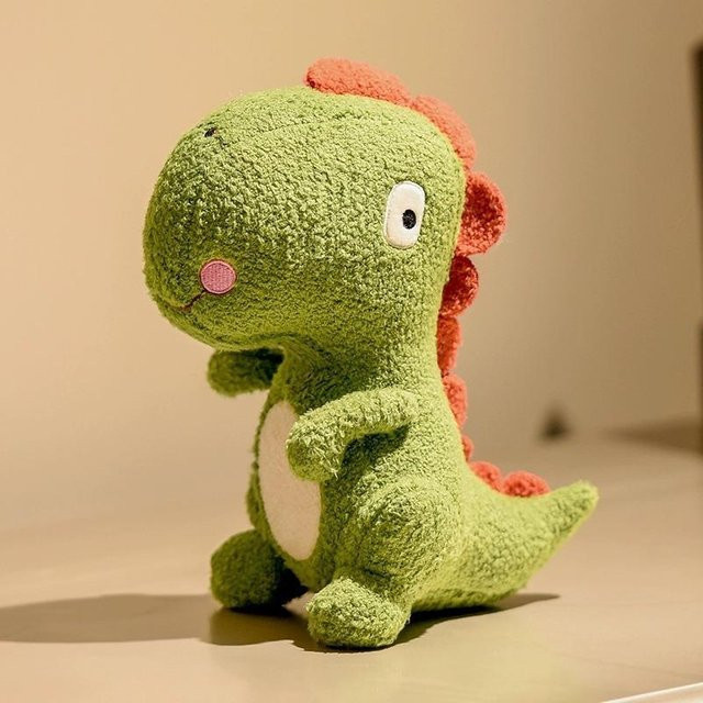 Tyrone Dinosaurier Plüschtier Kissen, grün, 45cm - Bild 1