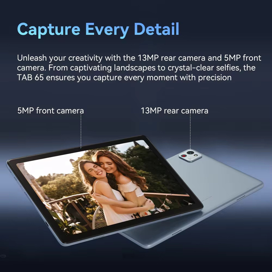Cubot TAB 65 Tablet mit Android 15, 10,1 Zoll HD+ 90Hz Display, 12GB RAM, 128GB ROM, 6200mAh Akku und Octa-Core Prozessor - Bild 3