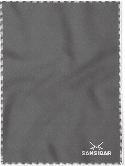 Wohndecke SANSIBAR DOUBLEFACE in Anthrazit und Grau, reversible Jacquard-Decke aus Baumwolle und Polyacryl, B/T: 200 x 150 cm - Bild 1