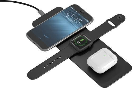 Terratec ChargeAIR All Induktives Ladegerät mit USB-C Anschluss 10 W Schwarz - Bild 1