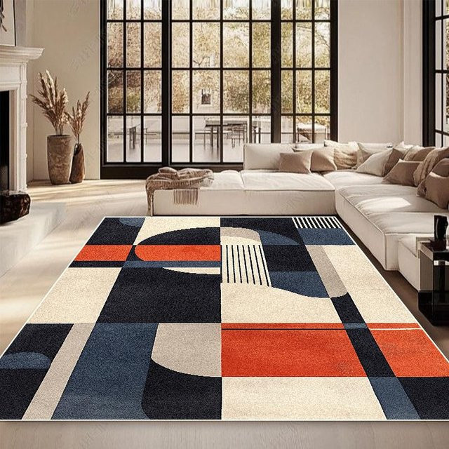 Karpetti Teppich mit geometrischem Design, modern und rutschfest, mehrfarbig, B/T: 180 x 250 cm - Bild 1