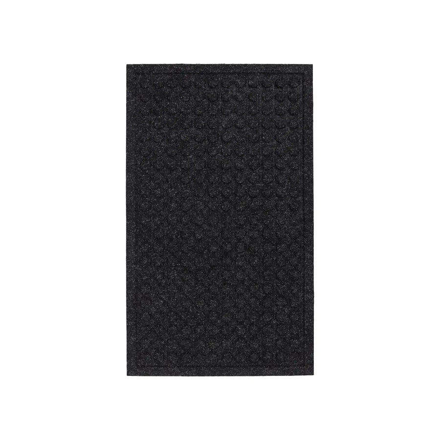 House Doctor Fußmatte Entry schwarz B: 45 cm, T: 75 cm, H: 8 cm - Bild 1