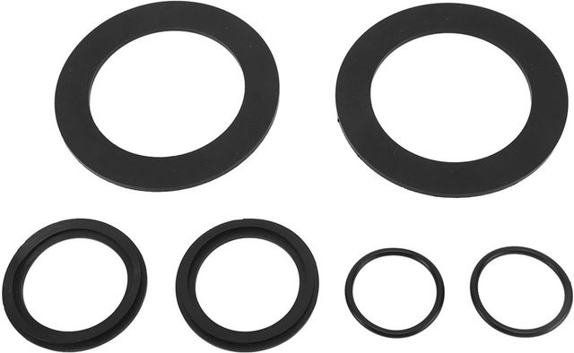 Meterk 6er Set Silikon-Unterlegscheiben für Pool-Plungerventile, Schwarz - Bild 1