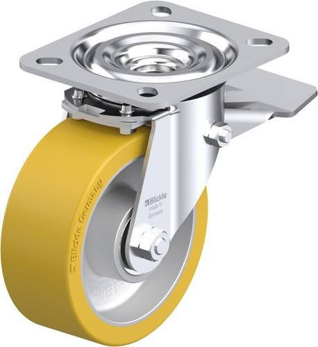 Blickle Lenkrolle L-ALTH 100K-ST mit Feststeller, Rad-Durchmesser: 100 mm, Tragfähigkeit: 250 kg - Bild 1