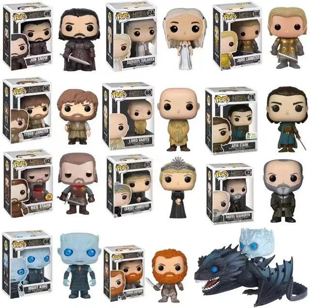 Funko Game of Thrones Jon Snow Daenerys Tyrion Jaime Character Series, Einzelfigur - Bild 1