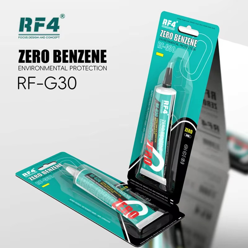 RF4 RF-G30 Nano Rahmen Kleber Universal Kontaktkleber für Glas und Kunststoff mit Präzisionsapplikator, Transparent, 60 ml - Bild 3