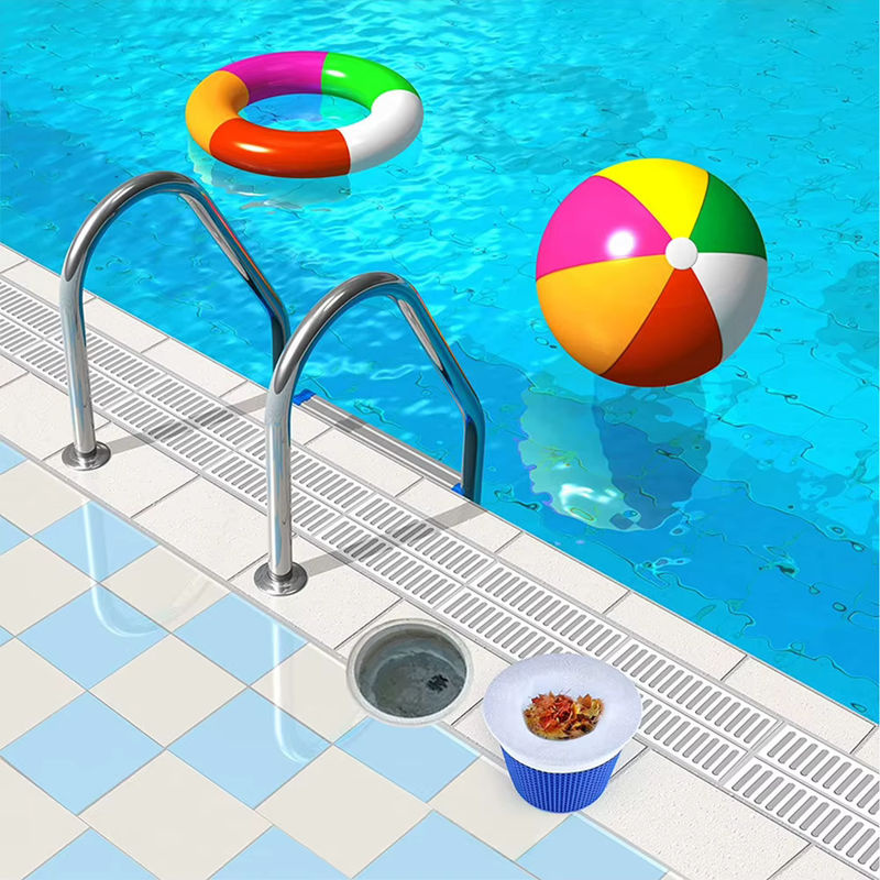 APWIKOGER Filterersatz-Socken aus Nylonnetz für Pool-Skimmer als Schmutz- und Blätterfänger für Einbau- und Aufstellpools - Bild 2