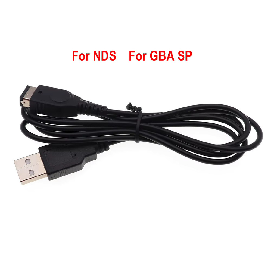 5er Set TingDong USB-A Ladekabel für Nintendo DS Lite, NDSi, 3DS, 3DS XL und GBA SP in Schwarz - Bild 2