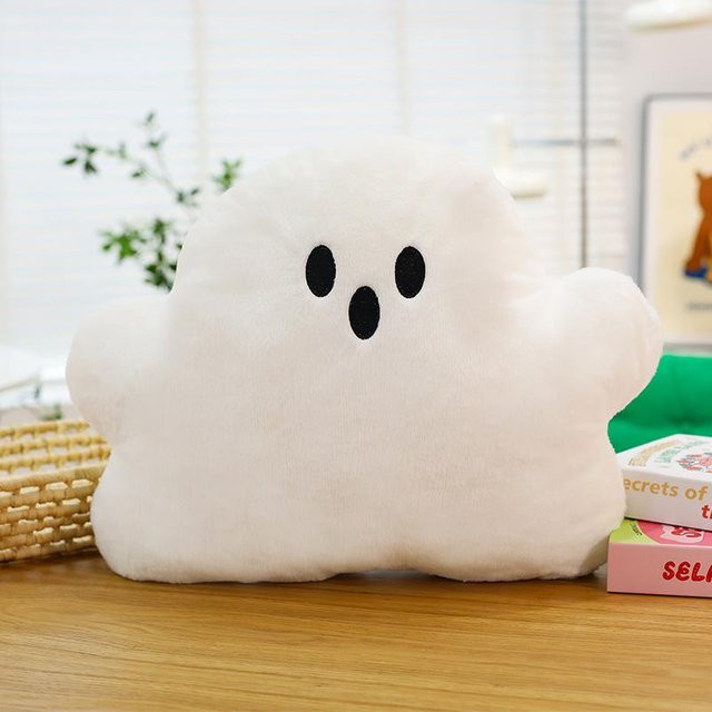 Joyful toys Cloud Ghost Kissen, Plüschtier, Weiße Geisterpuppe, Weiß - Bild 1