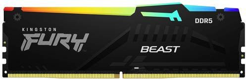 Kingston FURY Beast RGB DDR5 RAM Kit 32GB (2 x 16GB) 5600MHz CL36 DIMM Schwarz - Bild 1