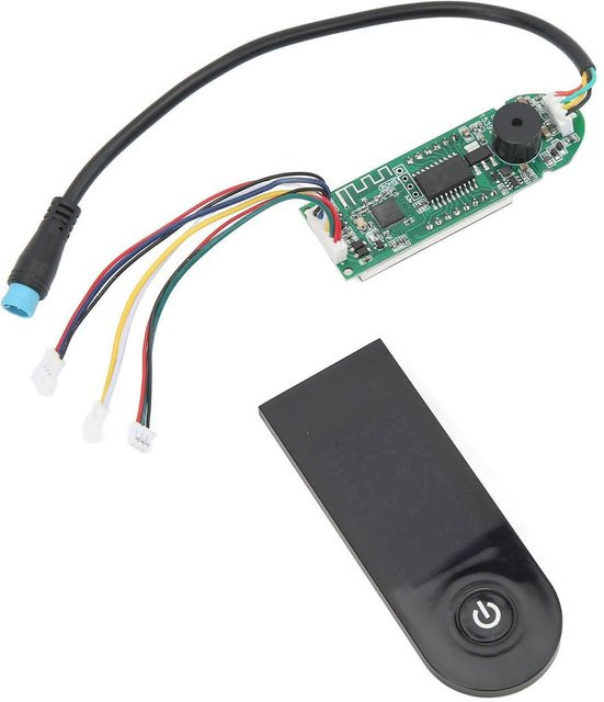 Shoemst Elektroroller Dashboard Set aus Metall mit Abdeckung, Digital und Wasserdicht, Ersatzteil für M365 PRO2, Grau - Bild 1