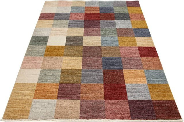 Teppich Rocco Multi von poco in Mehrfarbig, modern und schallabsorbierend, B/L: 160 x 240 cm - Bild 1