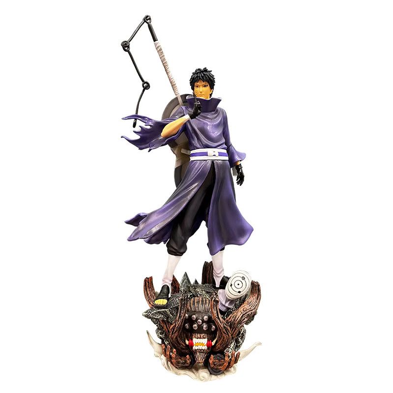 Bandai Naruto Anime Figur Uchiha Dual Head Modell als Desktop Dekoration Ornament - Bild 4