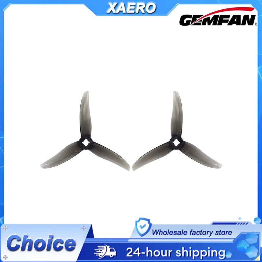Gemfan Hurricane 3525 3,5 Zoll 3-Blatt-Propeller aus PC-Material für Freestyle FPV-Drohnen kompatibel mit CLOUD-160 - Bild 2