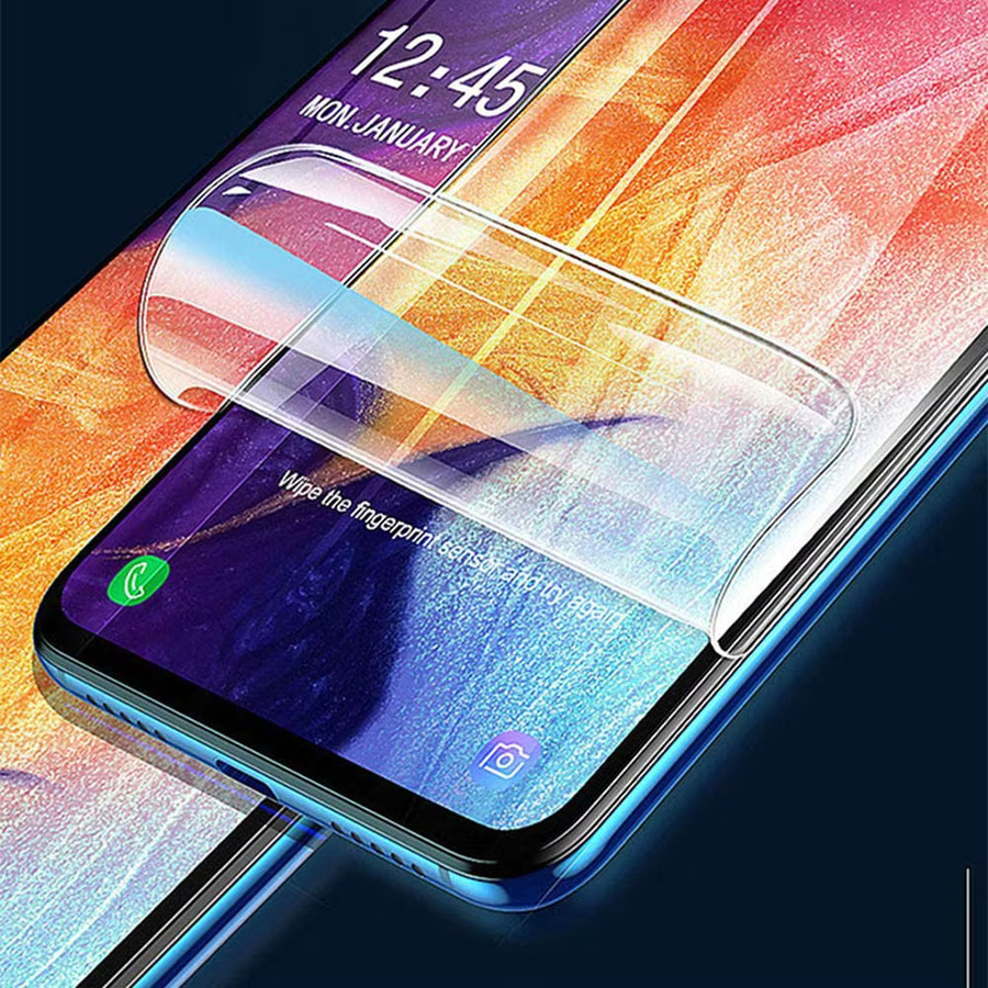 5-teiliges Hydrogel Display Schutzfolien Set für Samsung Galaxy S24 S23 S22 S21 S20 S10 S9 S8 Note 20 Ultra sowie A54 A34 A24 A14 in Transparent - Bild 3