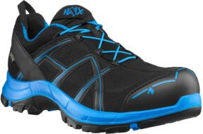 HAIX Black Eagle 40.1 Low Sicherheits-Halbschuh S3 in Schwarz-Blau, Größe 39 - Bild 1
