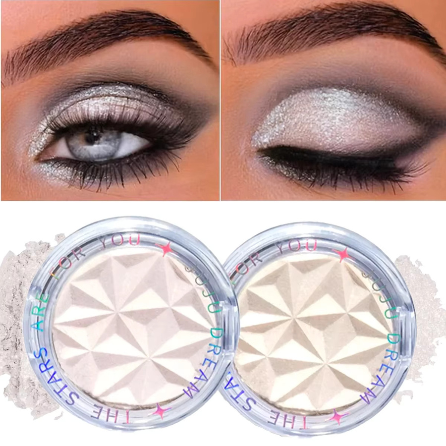 JUJU Dream Shimmer Glow Highlighter, 2-Farben-Palette, schimmernd - Bild 2